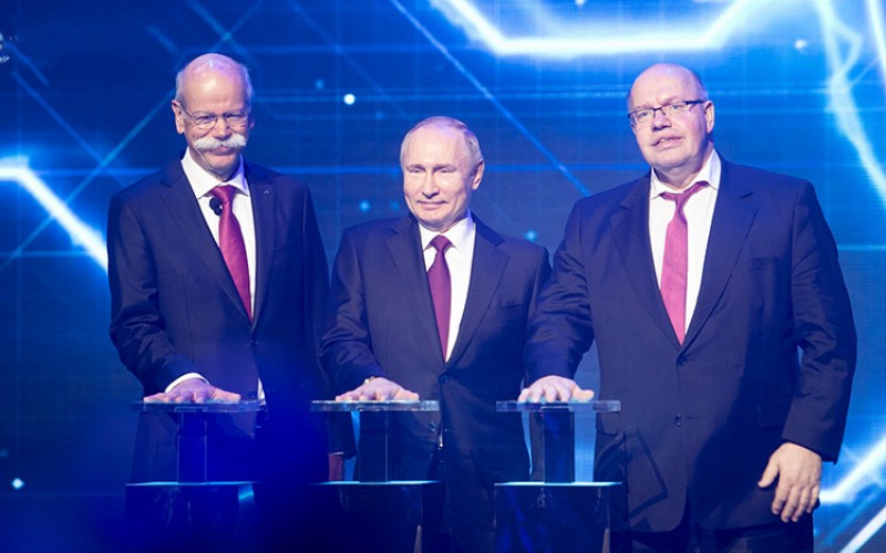 افتتاح کارخانه جدید مرسدس بنز در روسیه