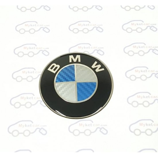 آرم BMW کربن-آبی