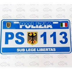 پلاک تزیینی پلیس ایتالیا